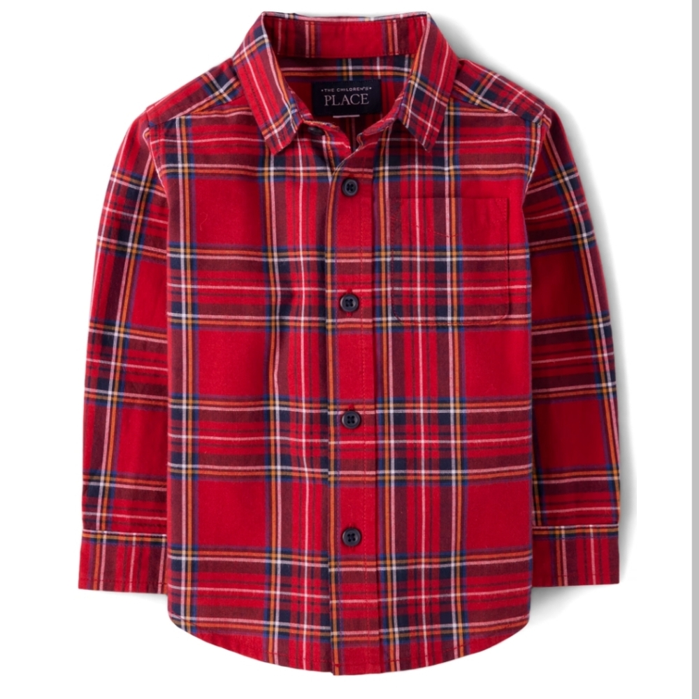 3/$15 NWT Childrens Place Button Down